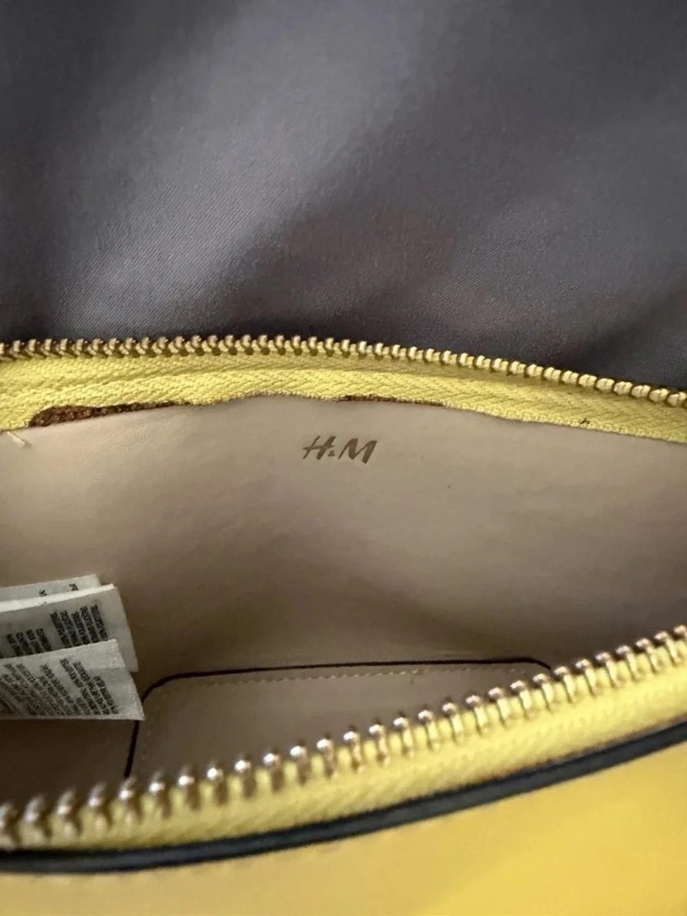 Yellow Crossbody Bag - Sleek Everyday Shoulder Bag
